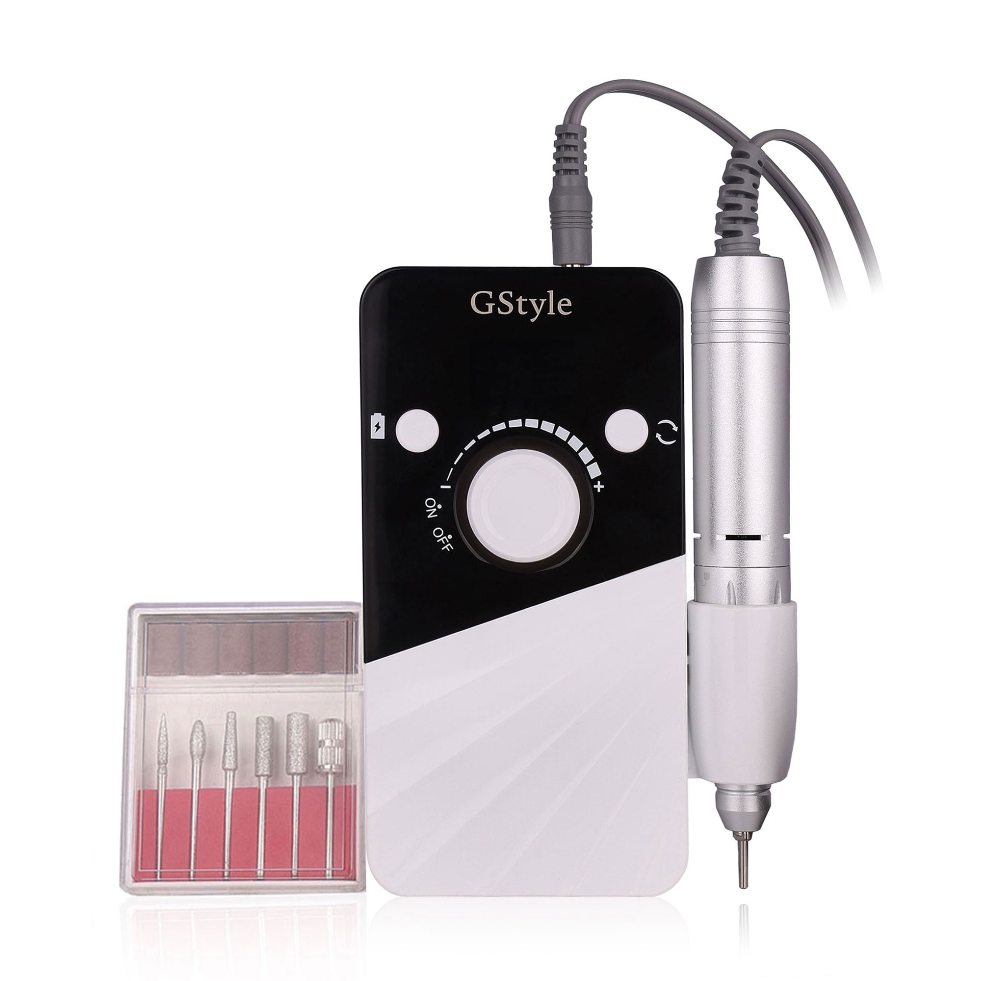 Уцінка! Бездротовий фрезер для манікюру та педикюру GSTYLE Nail Dril PORTABLE GS-0031